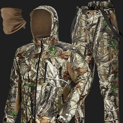 Hunting Clothes for Men with Face Mask